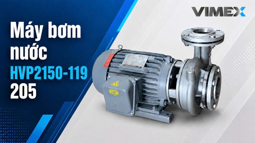 Máy bơm nước ly tâm đầu gang HVP2150-119 205