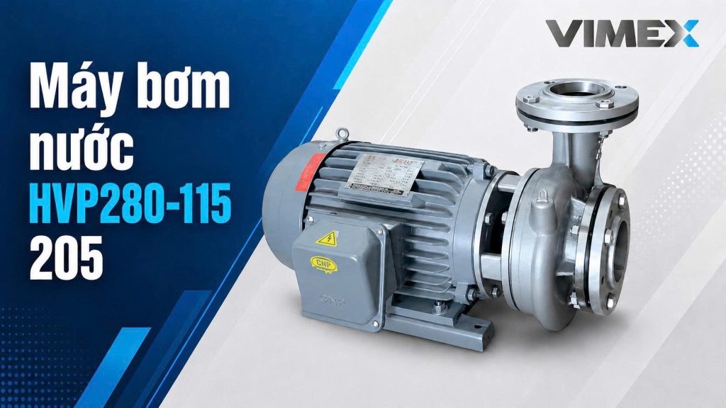 Máy bơm nước ly tâm đầu gang HVP280-115 205