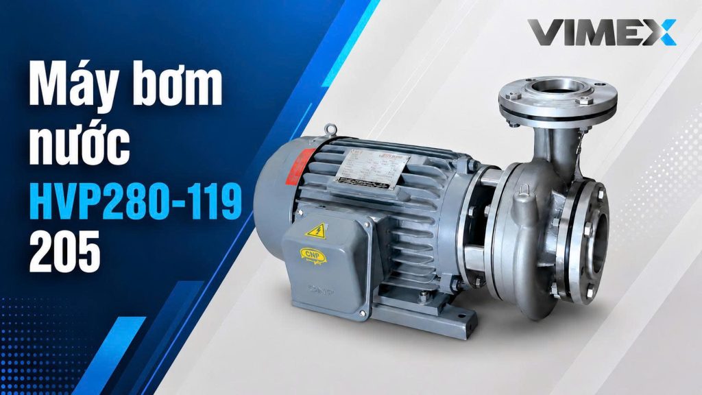 Bơm nước ly tâm đầu gang HVP280-119 205